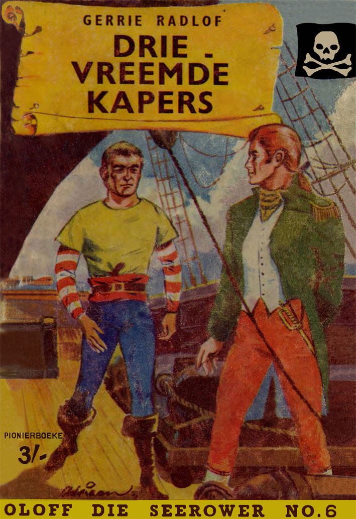 Gerestoureerde Voorblad - Drie vreemde kapers